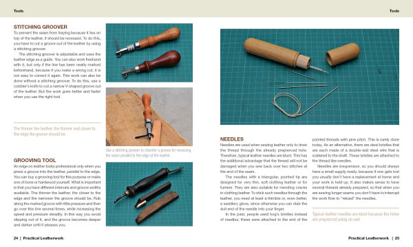 Practical Leatherwork by Schiffer Publishing