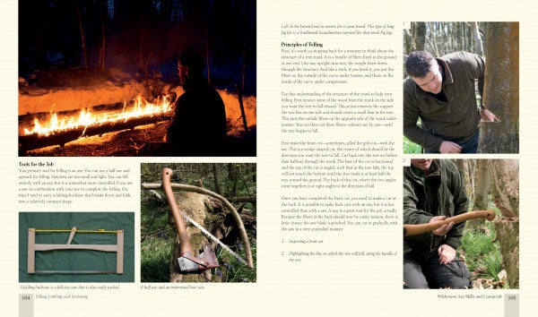 Wilderness Axe Skills and Campcraft by Schiffer Publishing