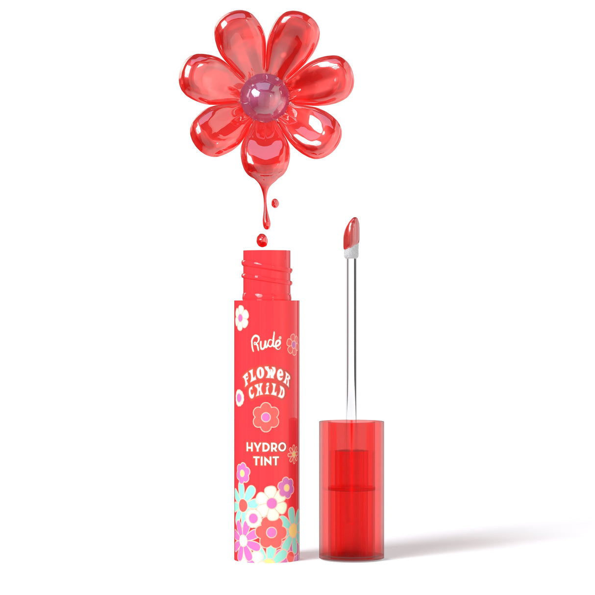 RUDE Flower Child Hydro Tint - Poppy