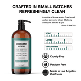 2 PACK - Men's 3-in-1 Moisturizing Shampoo, Conditioner, and Body Wash, Tea Tree 32oz by Abbot Kinney Apothecary by  Los Angeles Brands