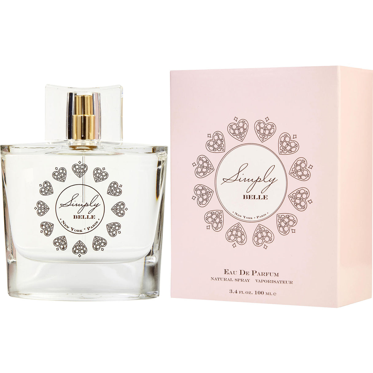 SIMPLY BELLE by Exceptional Parfums - EAU DE PARFUM SPRAY 3.4 OZ - Women