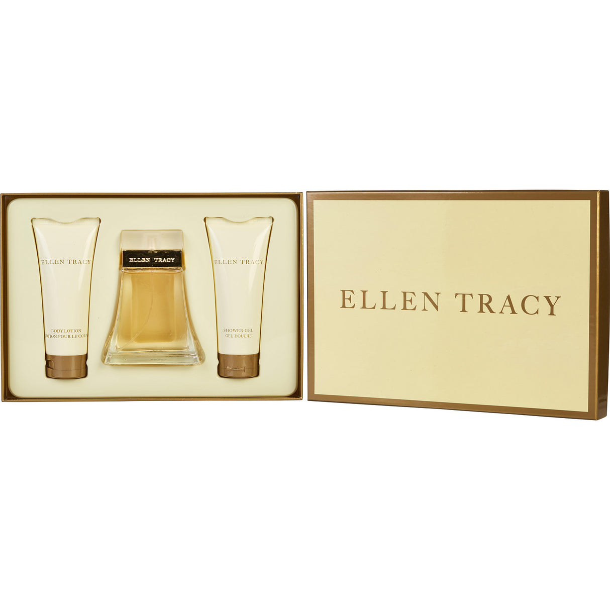 ELLEN TRACY by Ellen Tracy - EAU DE PARFUM SPRAY 3.4 OZ & BODY LOTION 3.4 OZ & SHOWER GEL 3.4 OZ - Women