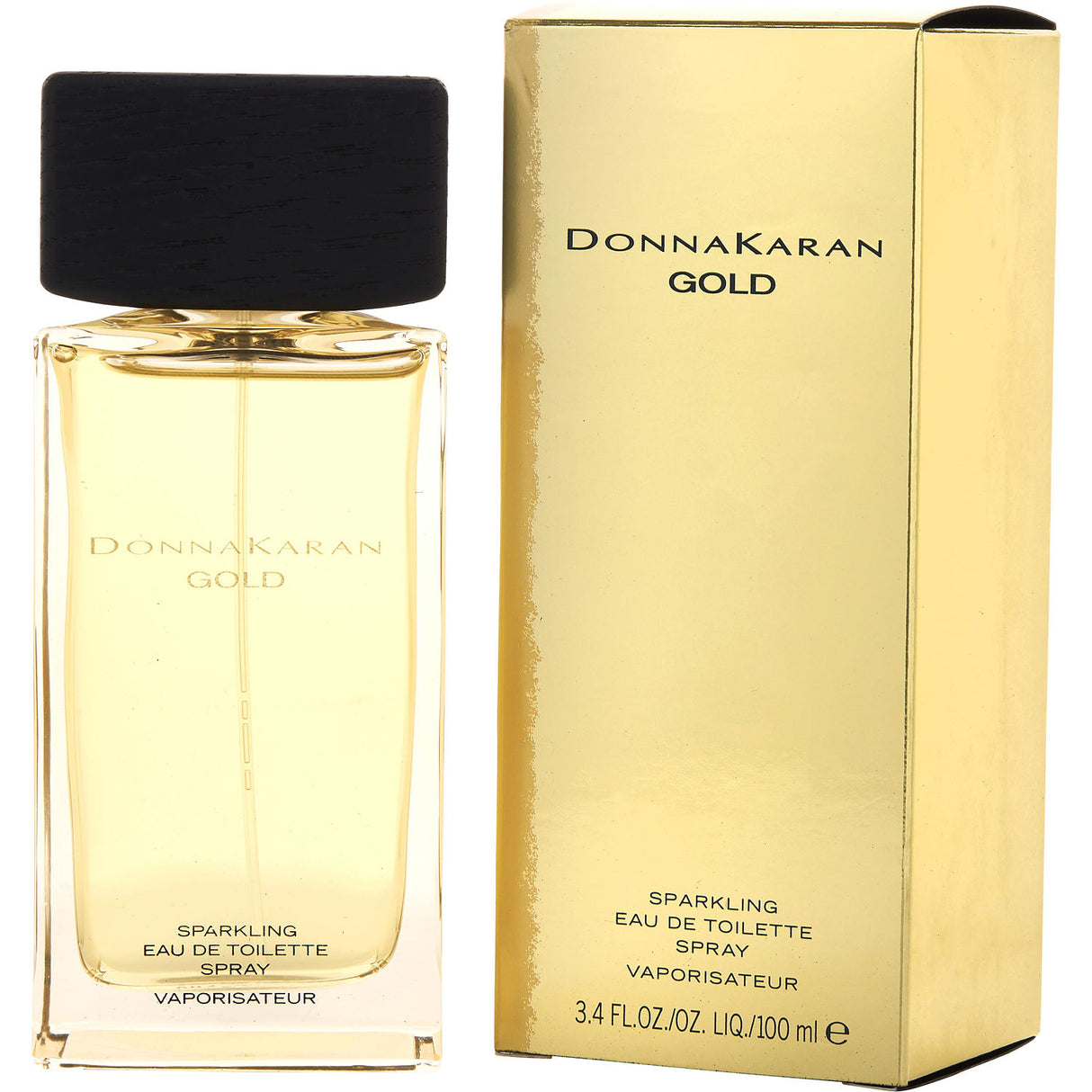 DONNA KARAN GOLD SPARKLING by Donna Karan - EDT SPRAY 3.4 OZ - Women