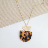 Harper Necklace - Tortoise by Spiffy & Splendid