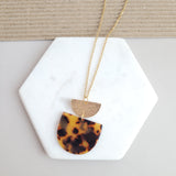 Harper Necklace - Tortoise by Spiffy & Splendid