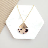 Ava Necklace - Blonde Tortoise by Spiffy & Splendid