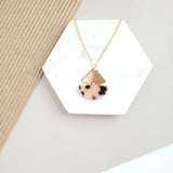 Ava Necklace - Blonde Tortoise by Spiffy & Splendid