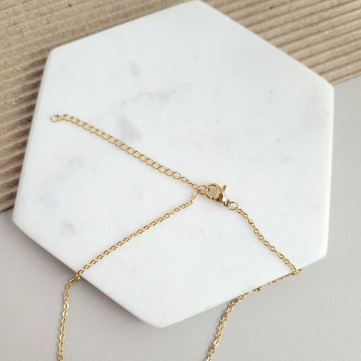 Ava Necklace - Blonde Tortoise by Spiffy & Splendid