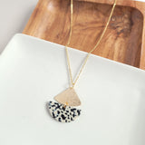 Ava Necklace - Black Dot by Spiffy & Splendid