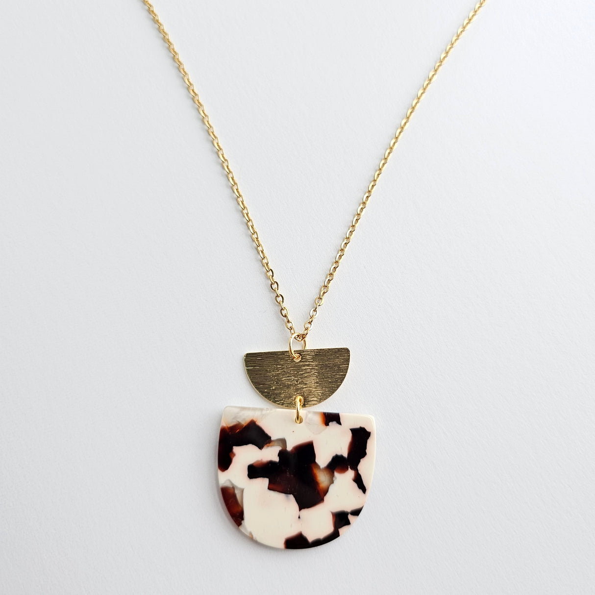 Harper Necklace - Cowhide by Spiffy & Splendid