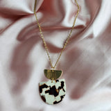 Harper Necklace - Cowhide by Spiffy & Splendid