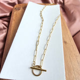 Luxe Gold Paper Clip Chain - 20" by Spiffy & Splendid