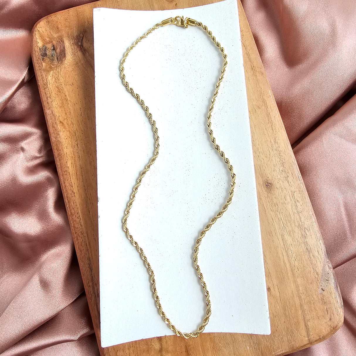 Luxe Gold Rope Chain - 18" by Spiffy & Splendid