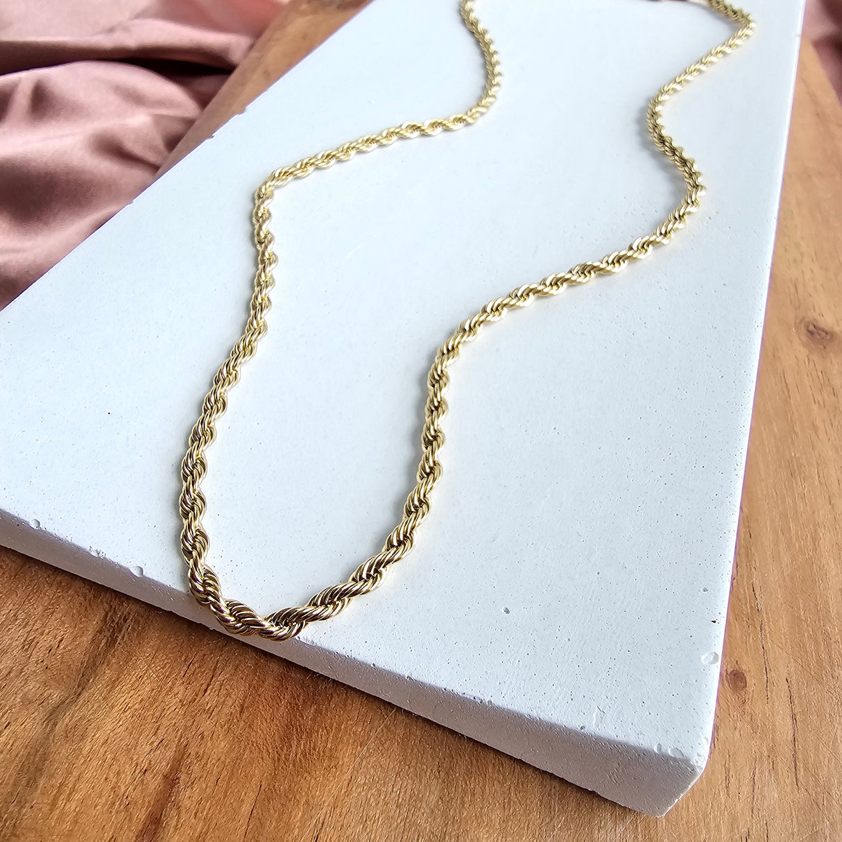 Luxe Gold Rope Chain - 20" by Spiffy & Splendid