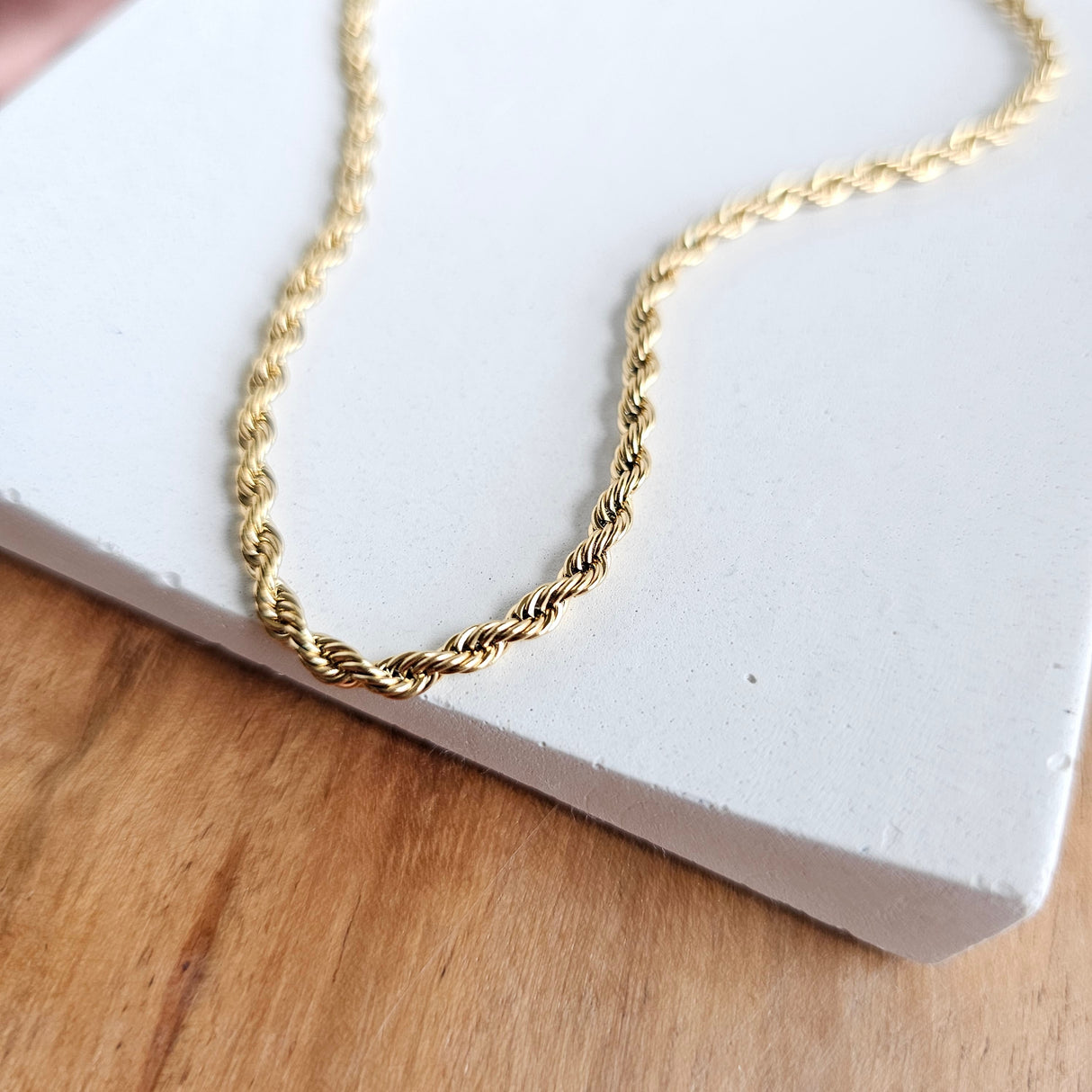 Luxe Gold Rope Chain - 20" by Spiffy & Splendid