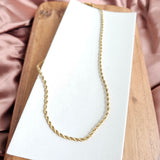 Luxe Gold Rope Chain - 16" by Spiffy & Splendid