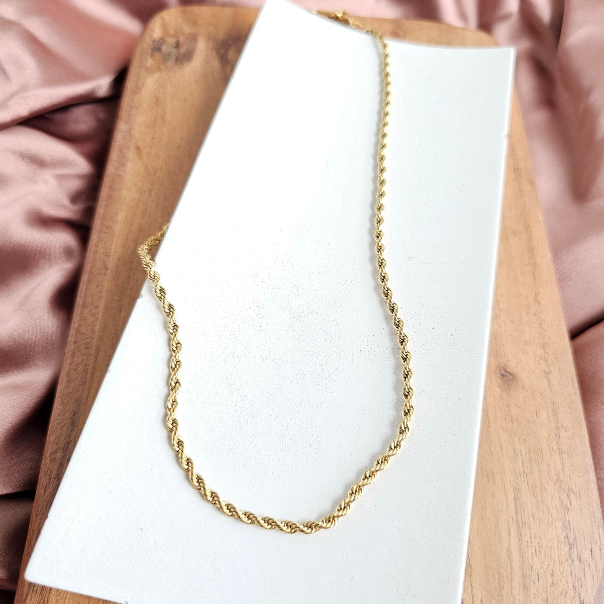 Luxe Gold Rope Chain - 18" by Spiffy & Splendid