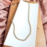 Luxe Gold Rope Chain - 20" by Spiffy & Splendid