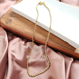 Luxe Gold Rope Chain - 18" by Spiffy & Splendid