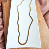 Luxe Gold Delicate Herringbone Chain - 16" by Spiffy & Splendid