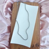 Luxe Silver Rope Chain - 18" by Spiffy & Splendid