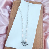 Luxe Silver Paper Clip Chain - 18" by Spiffy & Splendid