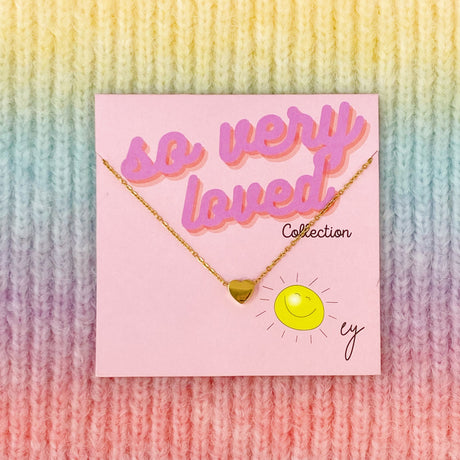 So Very Loved Heart Necklace by Ellisonyoung.com