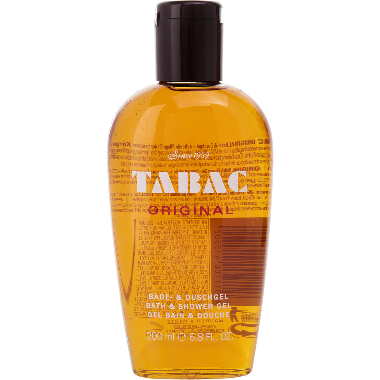 TABAC ORIGINAL by Maurer & Wirtz - BATH & SHOWER GEL 6.8 OZ - Men