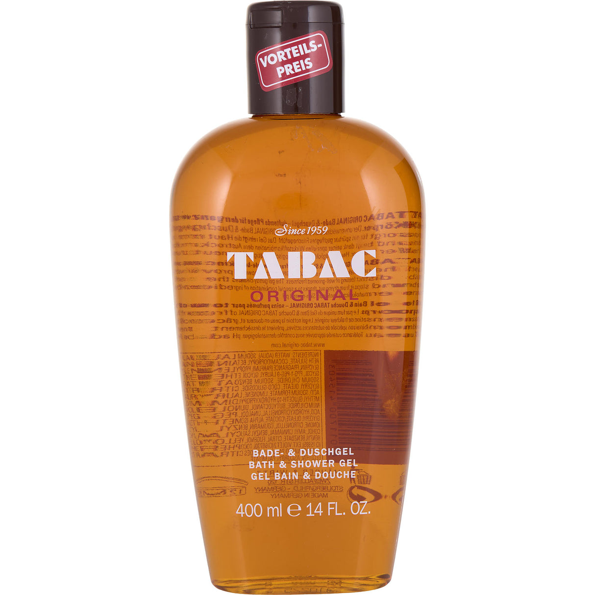 TABAC ORIGINAL by Maurer & Wirtz - BATH & SHOWER GEL 13.6 OZ - Men