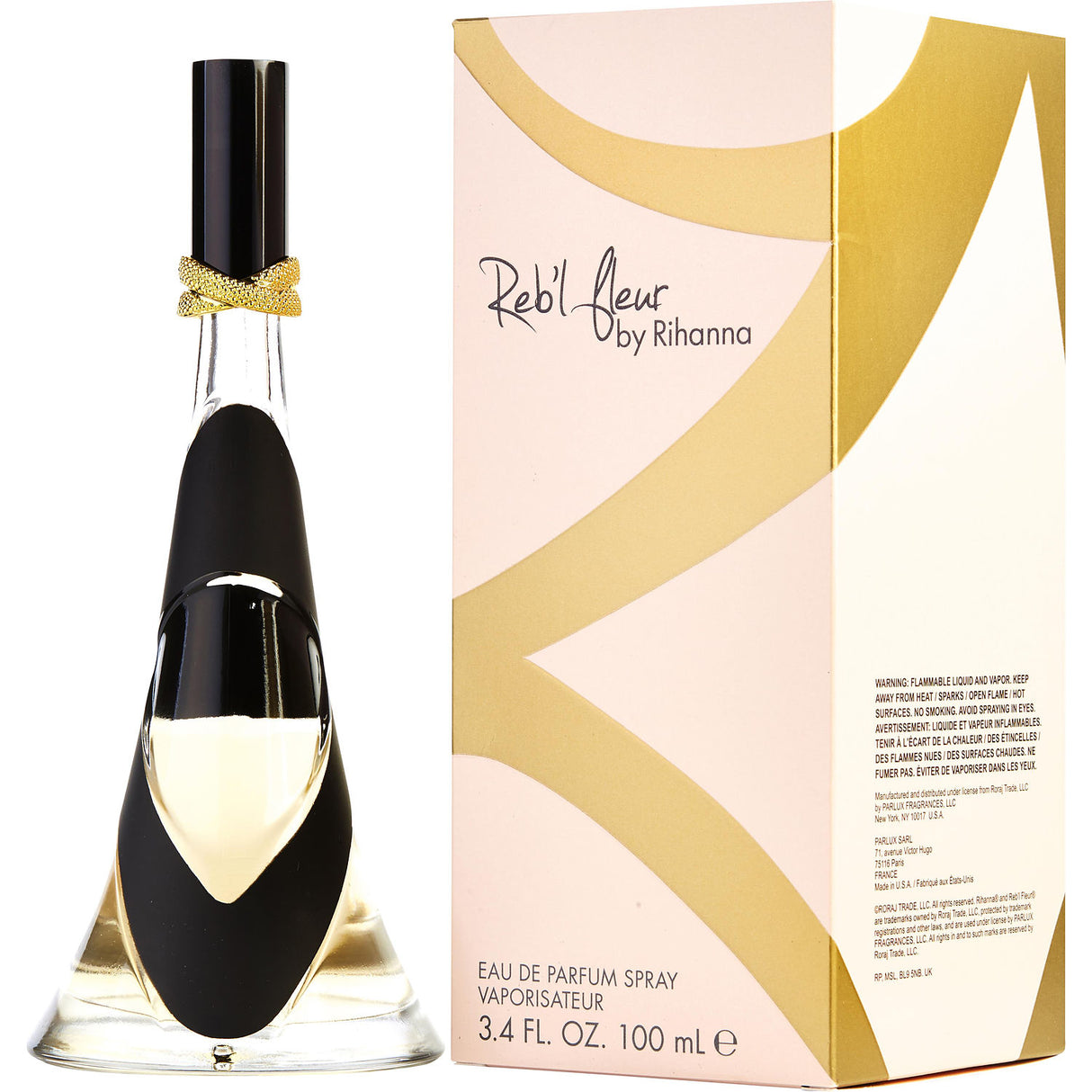 RIHANNA REB'L FLEUR by Rihanna - EAU DE PARFUM SPRAY 3.4 OZ - Women