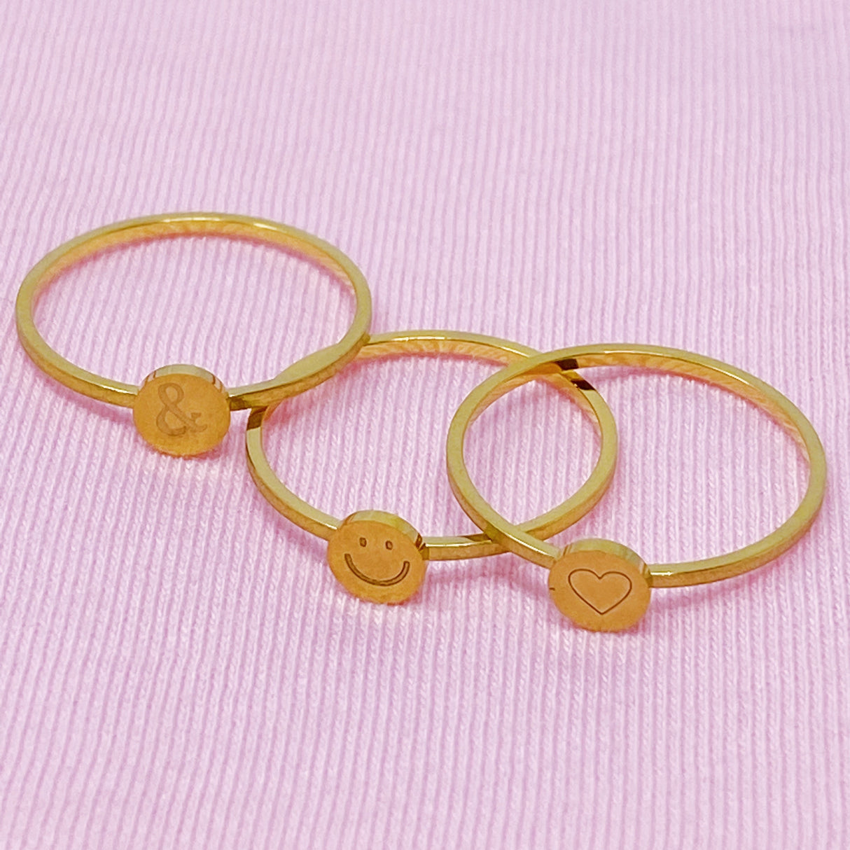 Tiny Disc Stackable Ring by Ellisonyoung.com