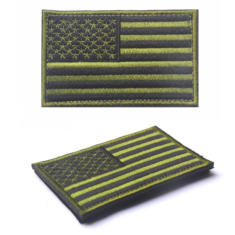 Tactical USA Flag Patch with Detachable Backing by Jupiter Gear Home