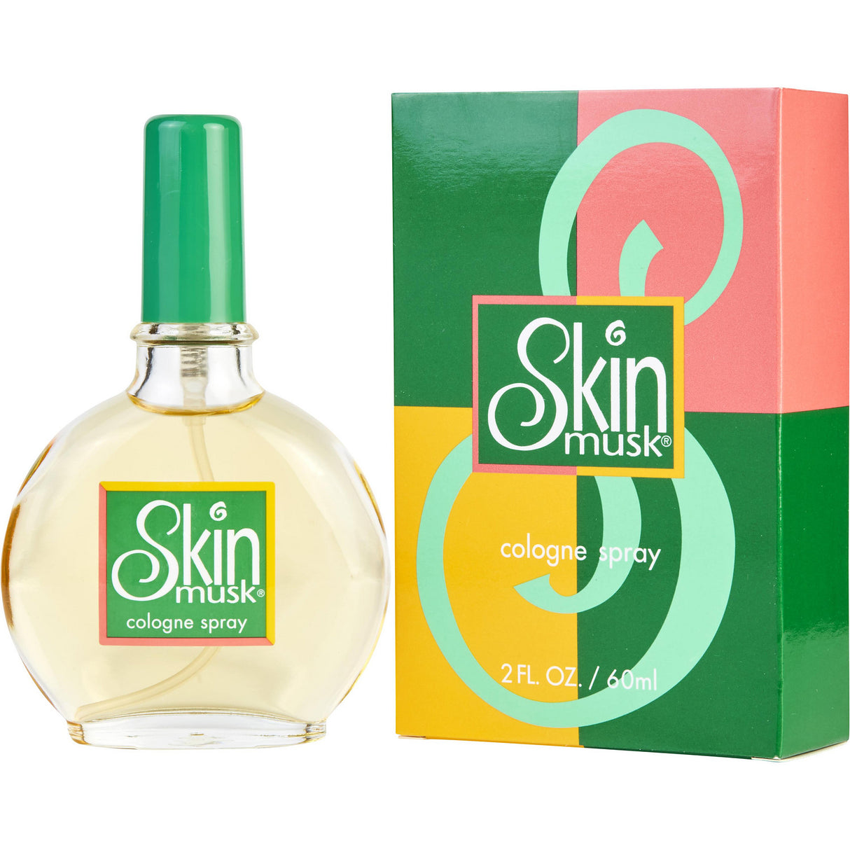 SKIN MUSK by Parfums de Coeur - COLOGNE SPRAY 2 OZ - Women