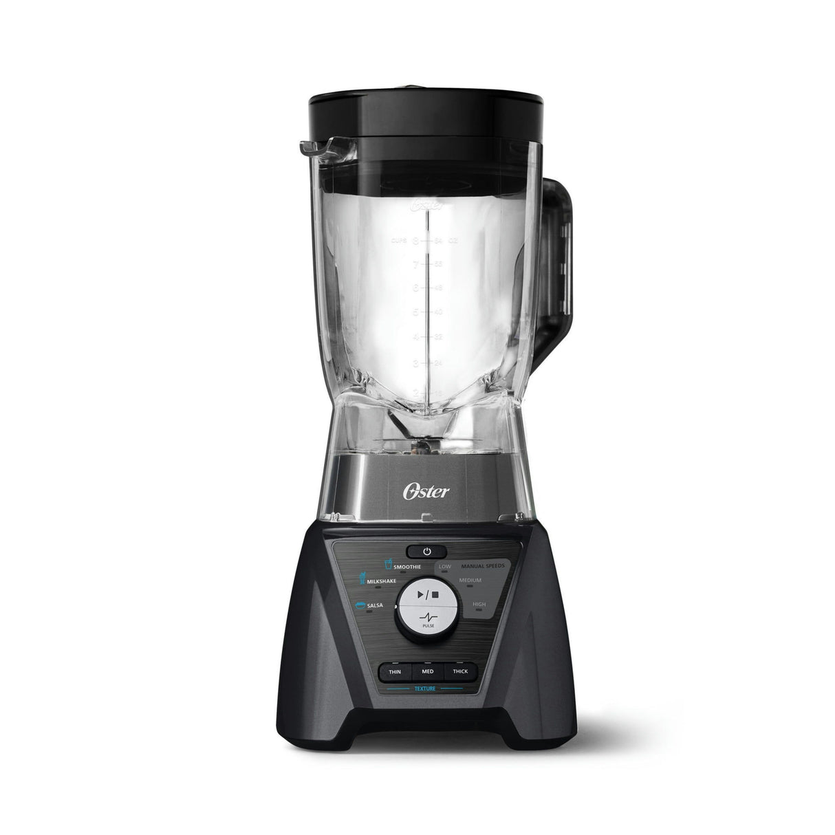 Oster 1200-Watt 9-Speed Texture Select Self-Reversing Blender - Black