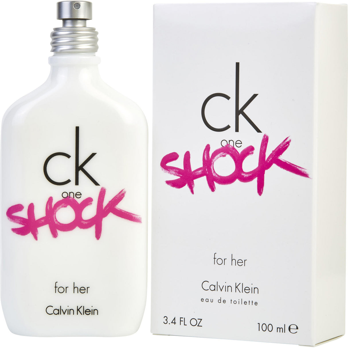 CK ONE SHOCK by Calvin Klein - EDT SPRAY 3.4 OZ - Women