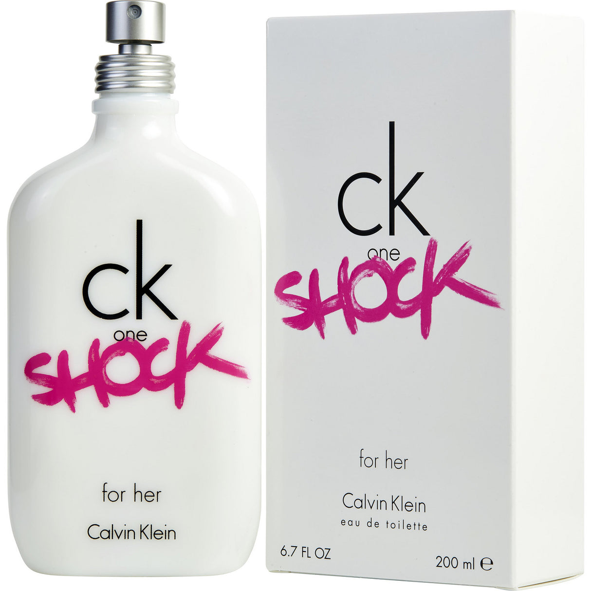 CK ONE SHOCK by Calvin Klein - EDT SPRAY 6.7 OZ - Women