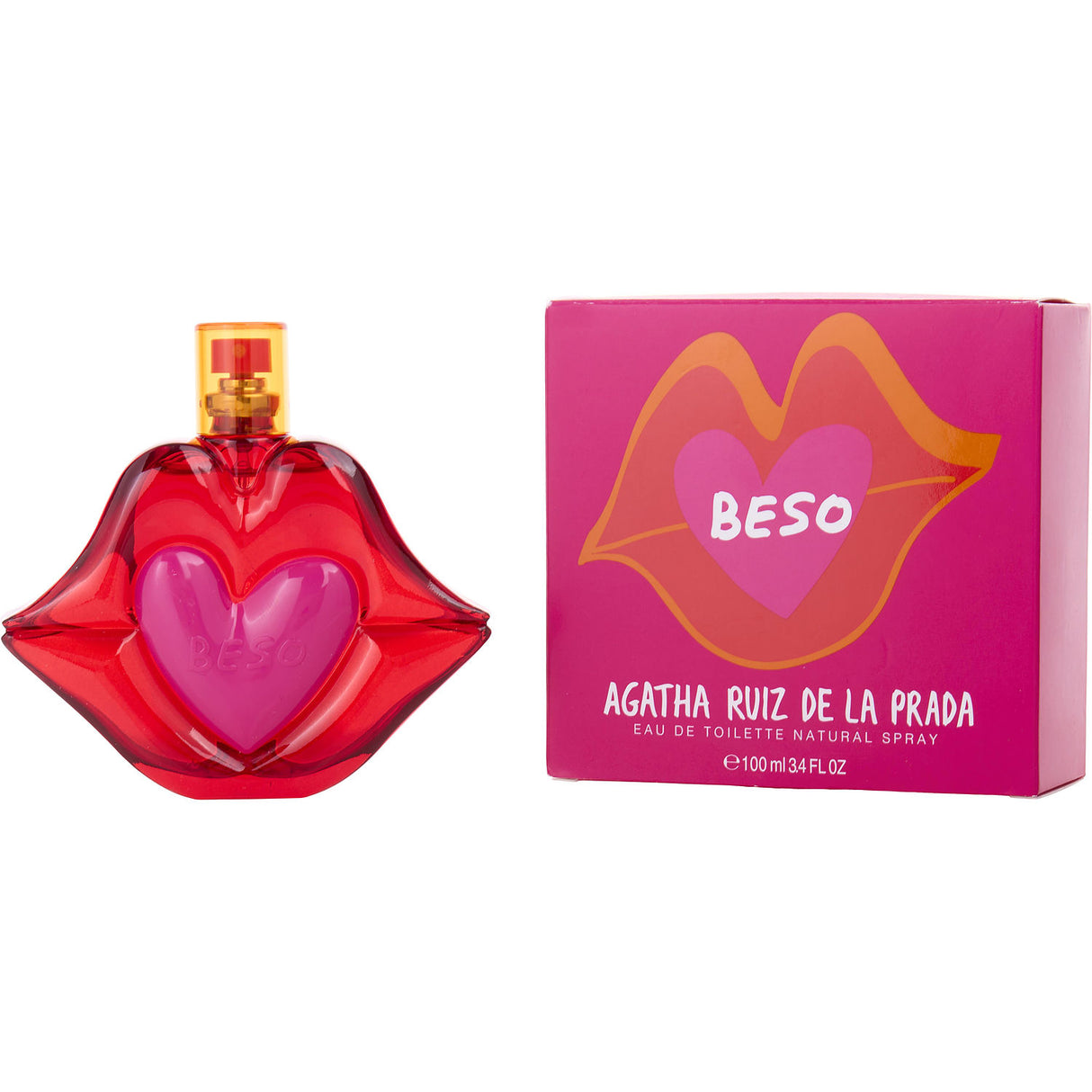 AGATHA RUIZ DE LA PRADA BESO by Agatha Ruiz De La Prada - EDT SPRAY 3.4 OZ - Women