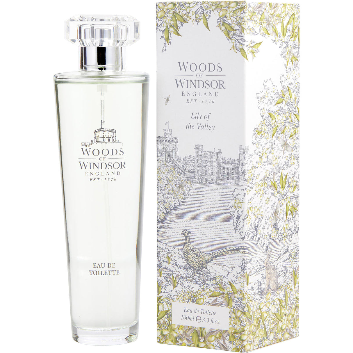 WOODS OF WINDSOR LILY OF THE VALLEY by Woods of Windsor - EDT SPRAY 3.3 OZ - Women