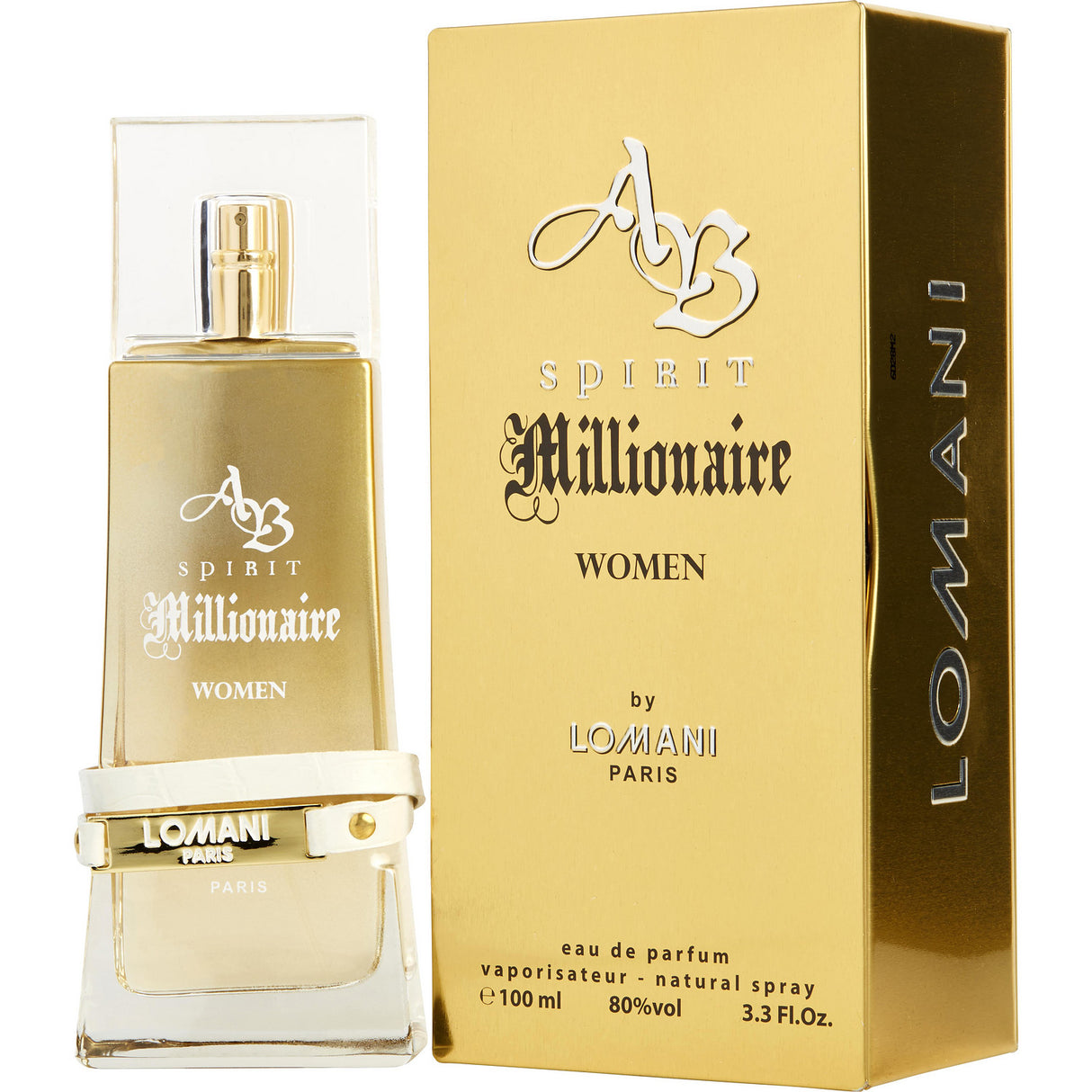 AB SPIRIT MILLIONAIRE by Lomani - EAU DE PARFUM SPRAY 3.3 OZ - Women