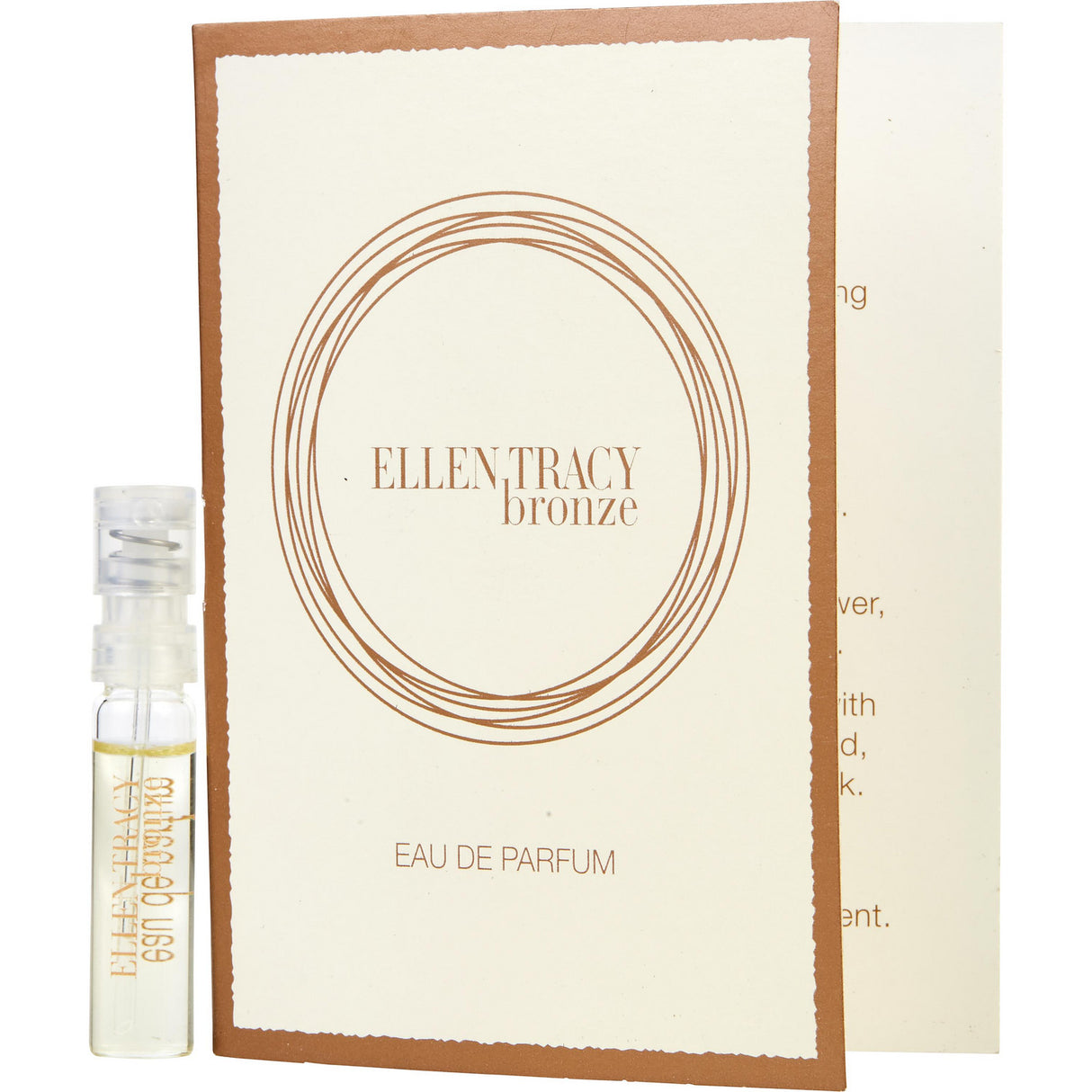 ELLEN TRACY BRONZE by Ellen Tracy - EAU DE PARFUM SPRAY VIAL ON CARD - Women