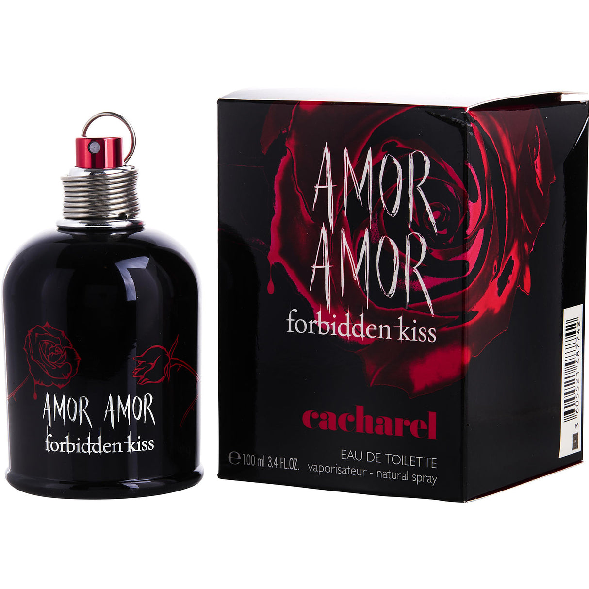 AMOR AMOR FORBIDDEN KISS by Cacharel - EDT SPRAY 3.4 OZ - Women