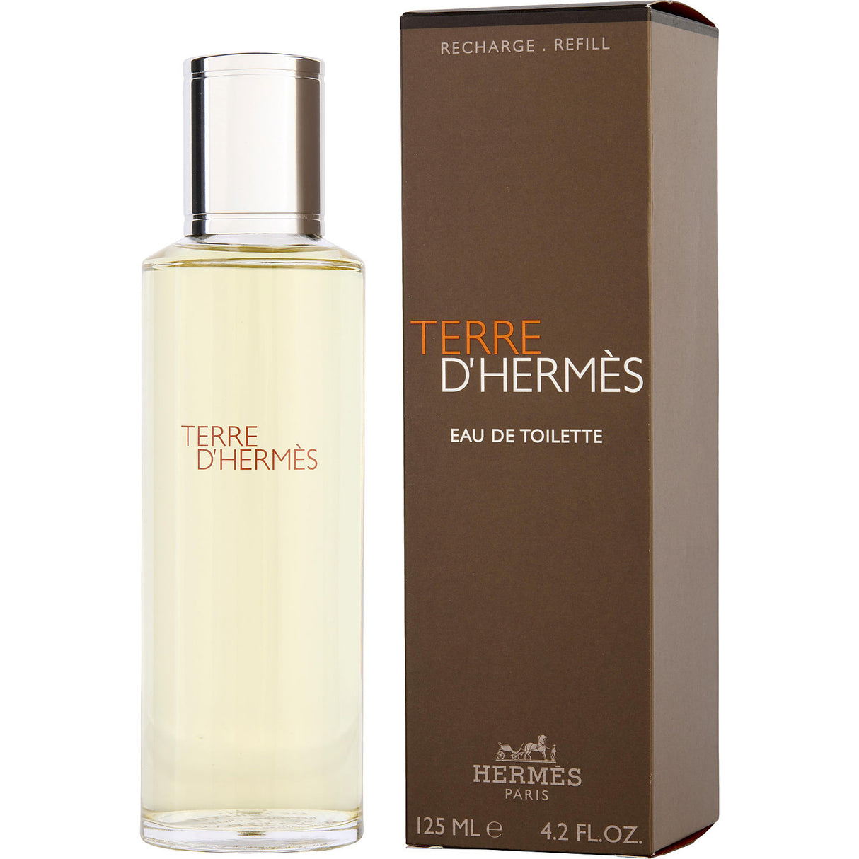 TERRE D'HERMES by Hermes - EDT REFILL 4.2 OZ - Men