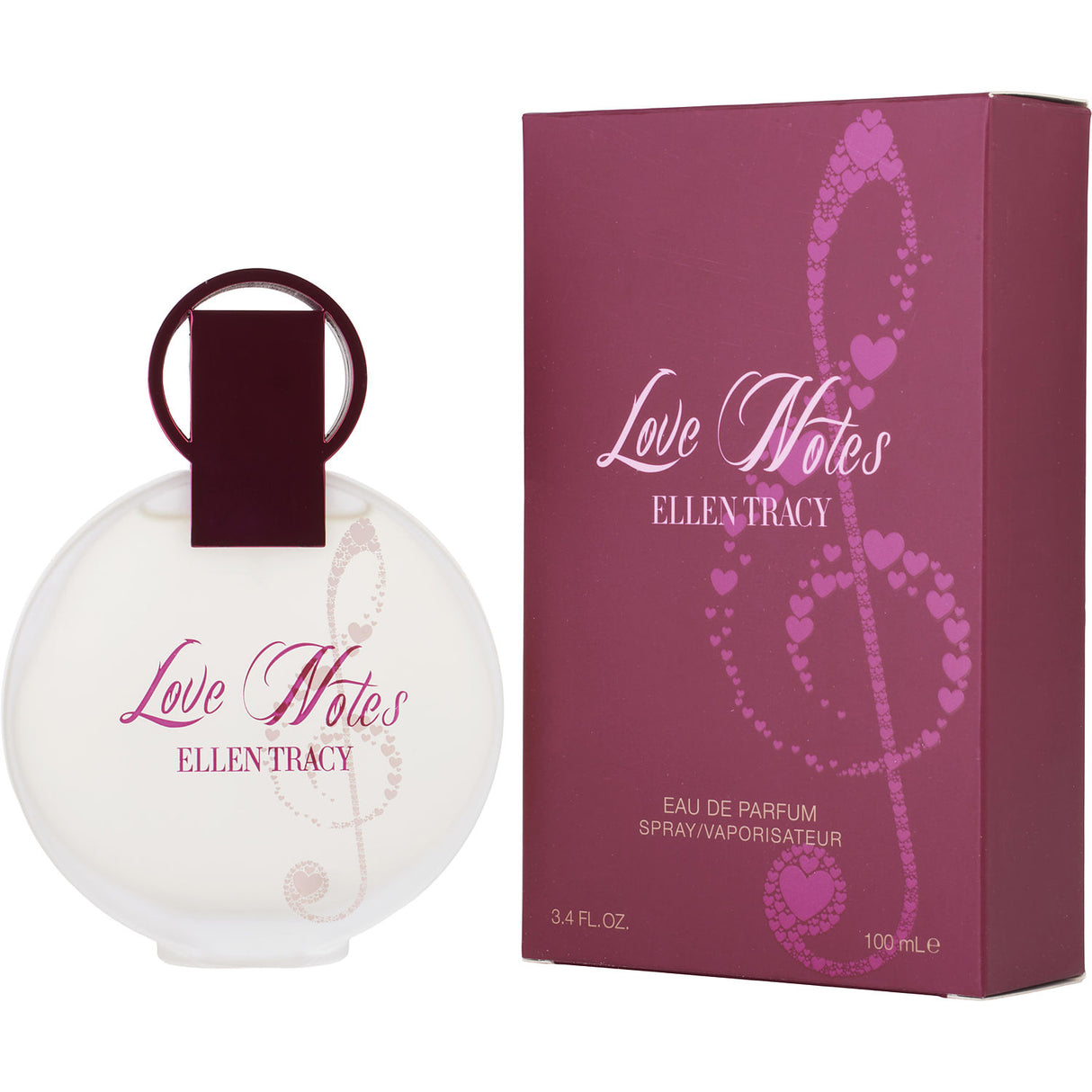 ELLEN TRACY LOVE NOTES by Ellen Tracy - EAU DE PARFUM SPRAY 3.4 OZ - Women