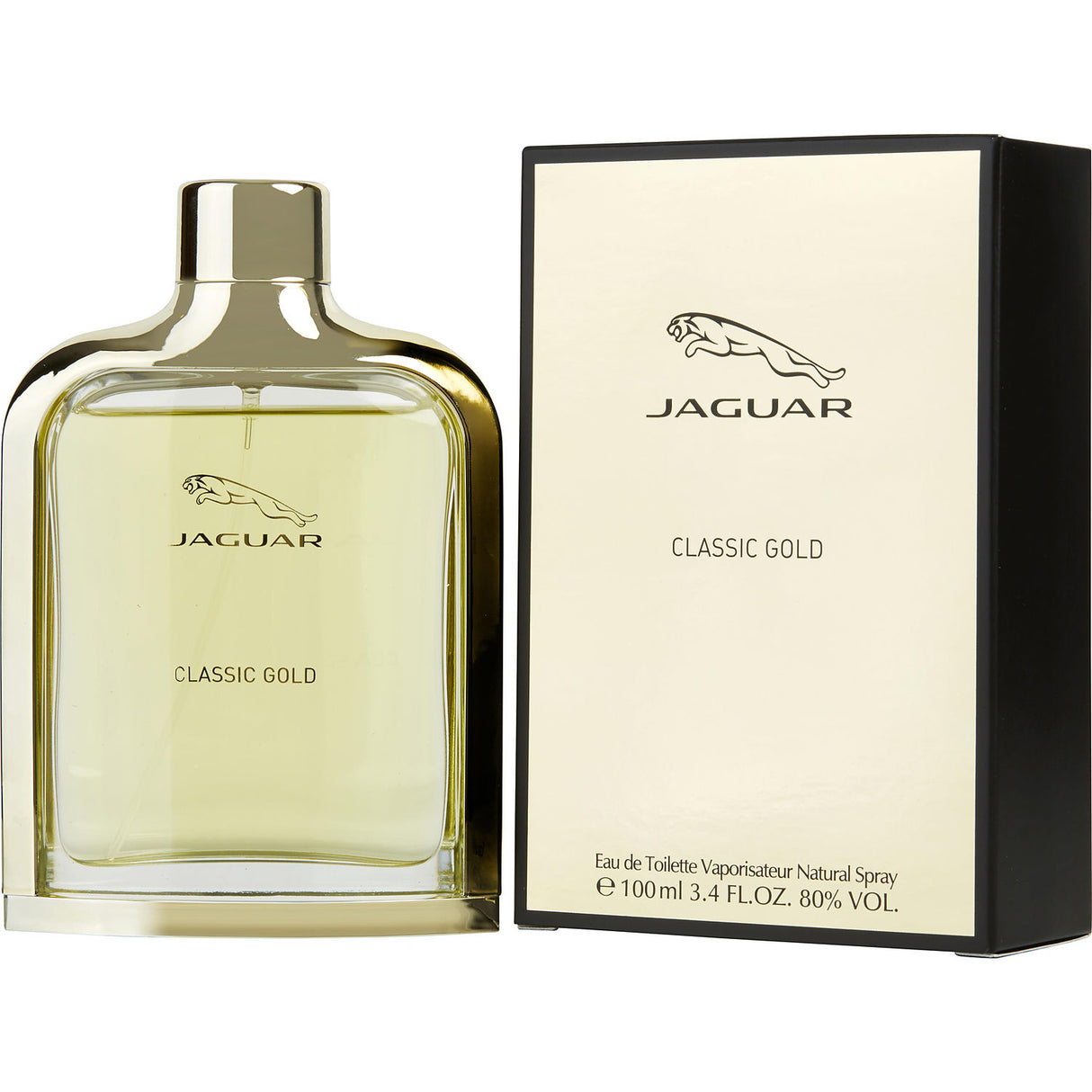 JAGUAR CLASSIC GOLD by Jaguar - EDT SPRAY 3.4 OZ - Men