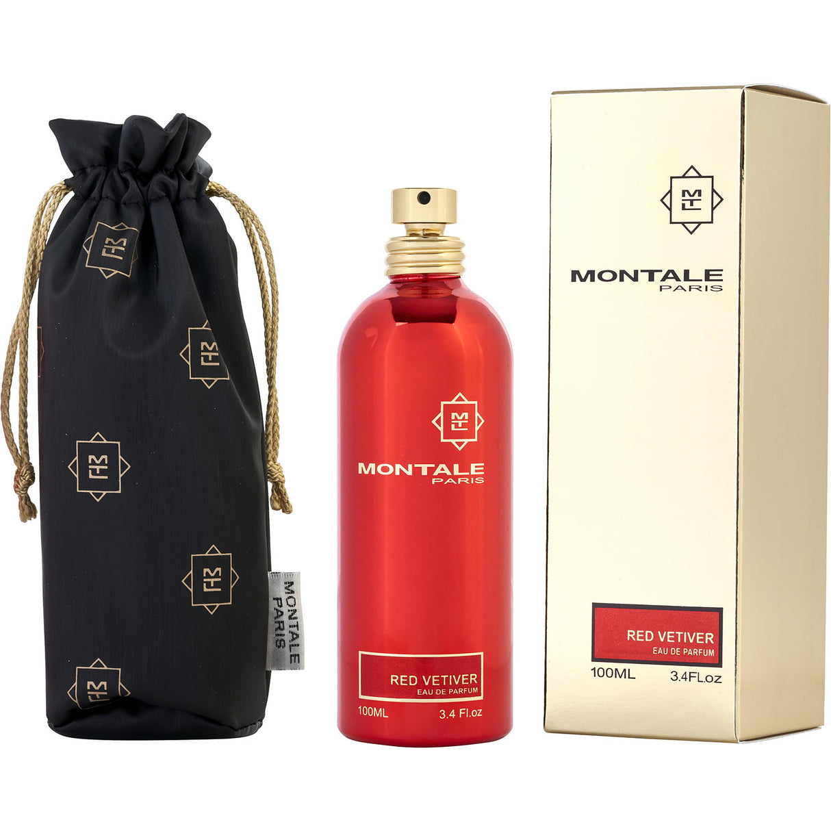 MONTALE PARIS RED VETIVER by Montale - EAU DE PARFUM SPRAY 3.4 OZ - Men