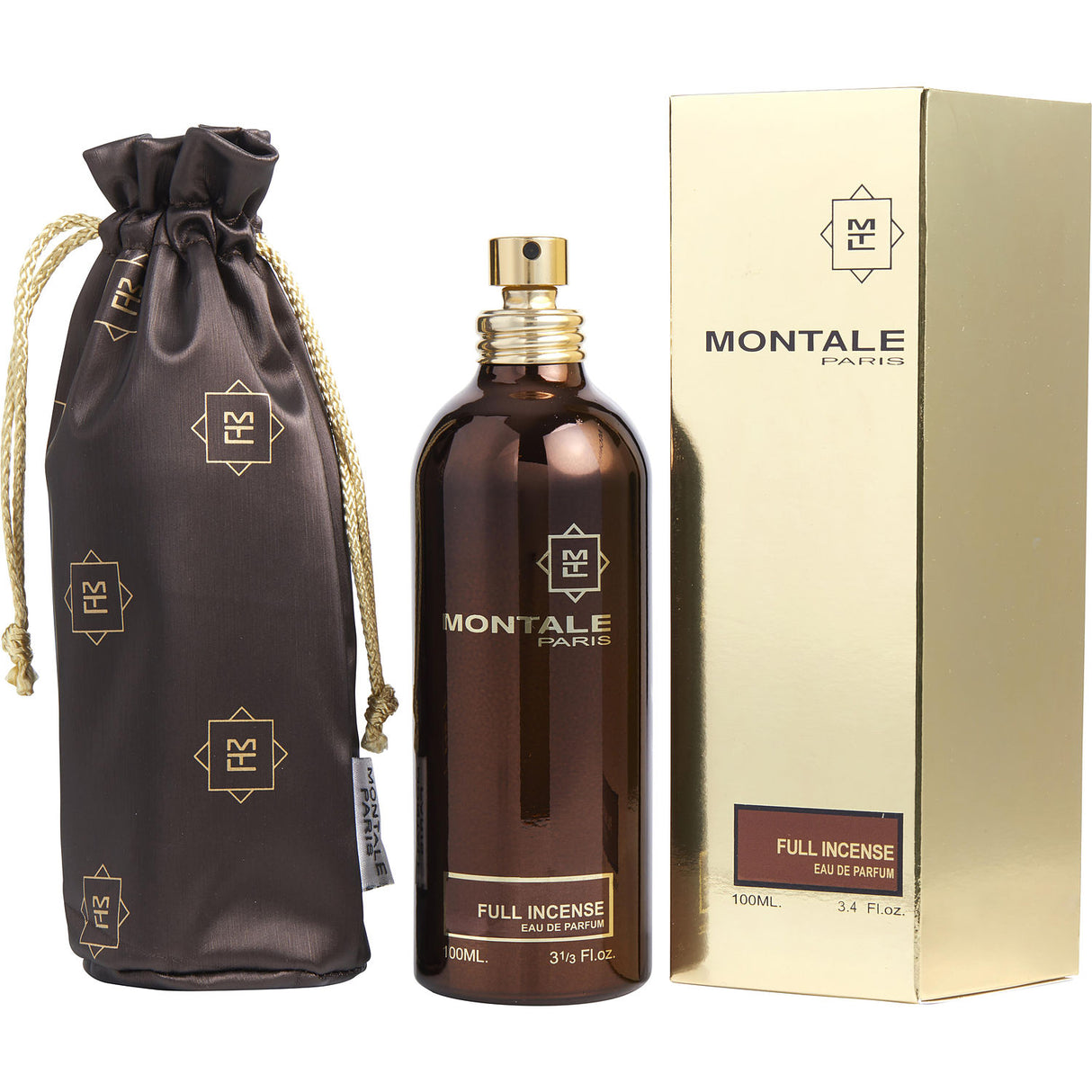 MONTALE PARIS FULL INCENSE by Montale - EAU DE PARFUM SPRAY 3.4 OZ - Unisex