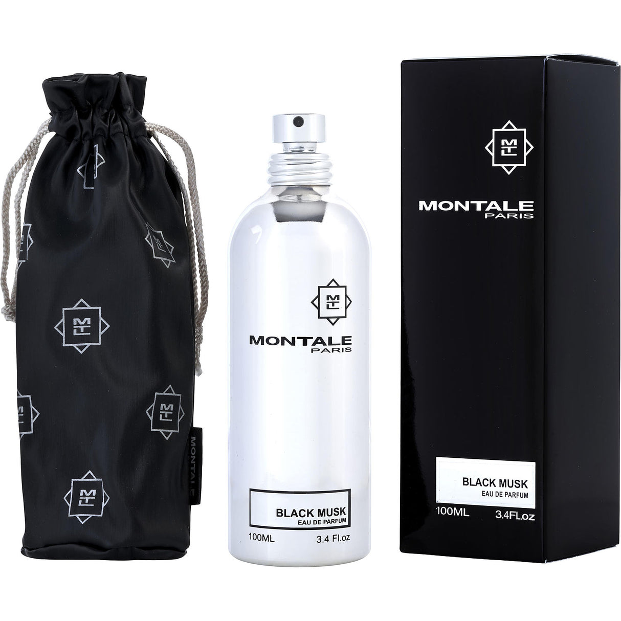 MONTALE PARIS BLACK MUSK by Montale - EAU DE PARFUM SPRAY 3.4 OZ - Unisex