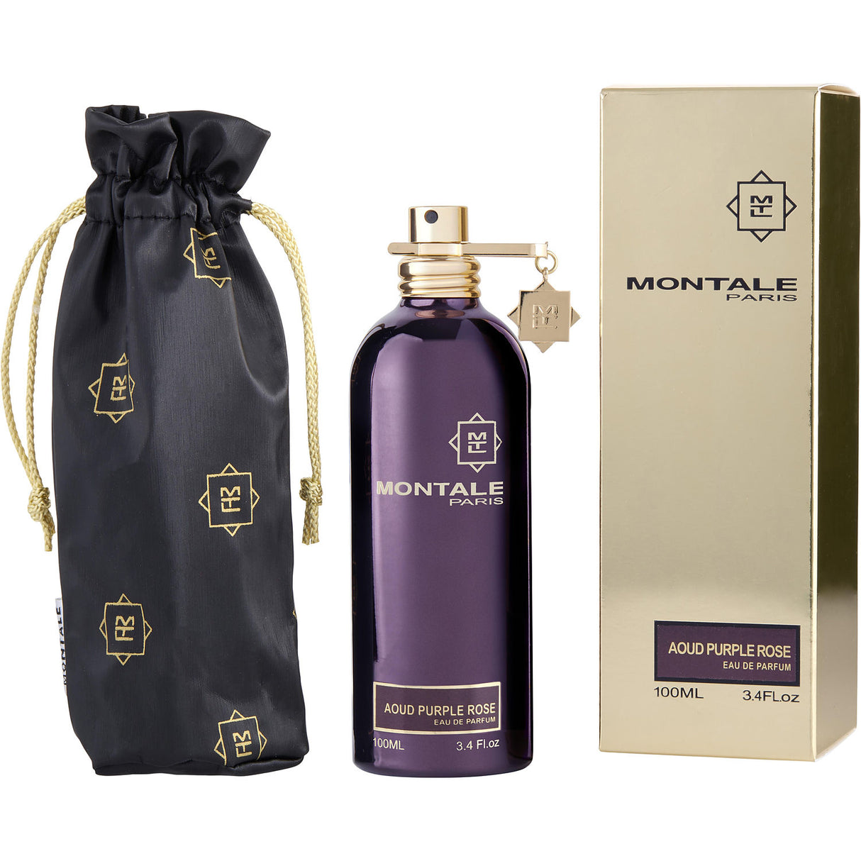 MONTALE PARIS AOUD PURPLE ROSE by Montale - EAU DE PARFUM SPRAY 3.4 OZ - Unisex