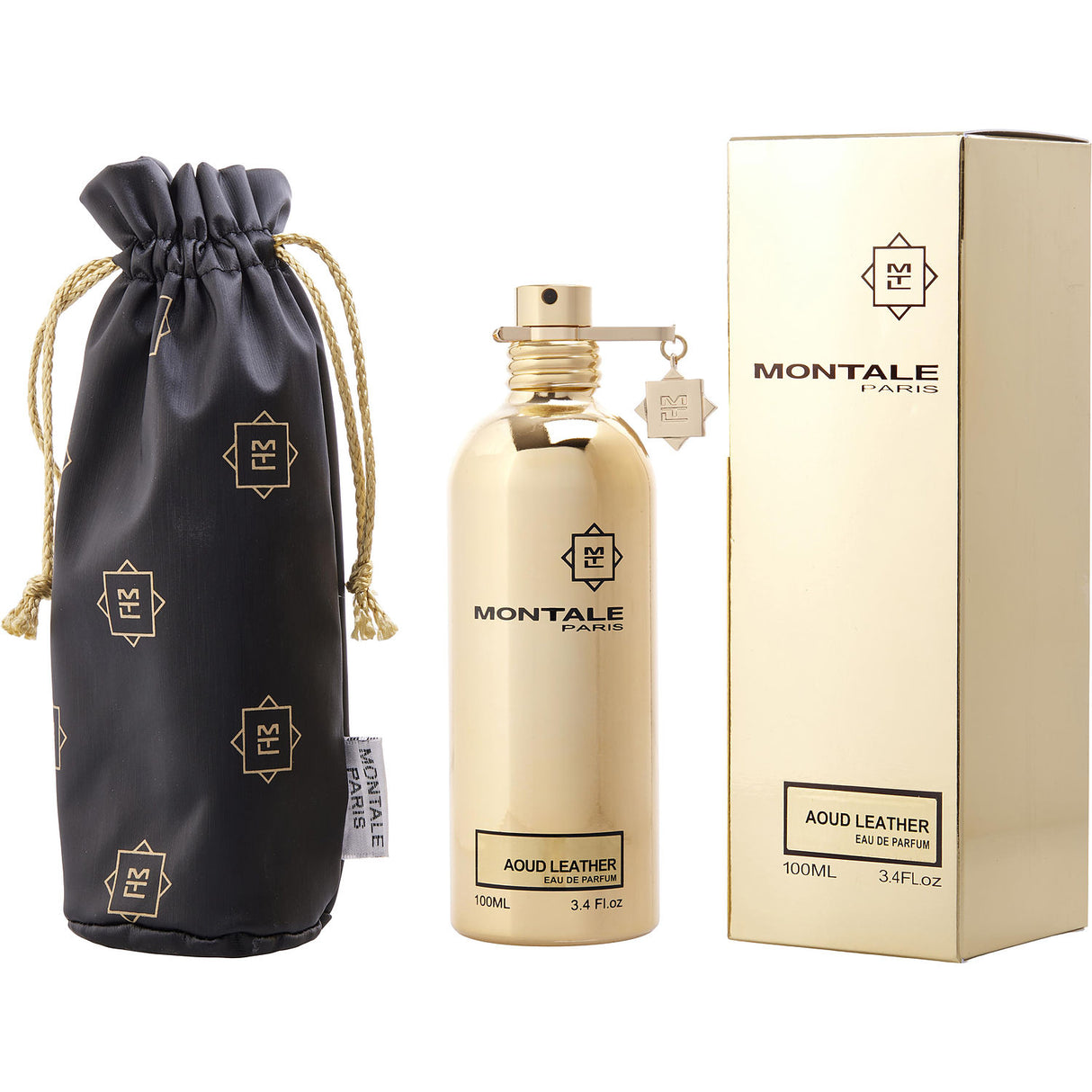 MONTALE PARIS AOUD LEATHER by Montale - EAU DE PARFUM SPRAY 3.4 OZ - Unisex