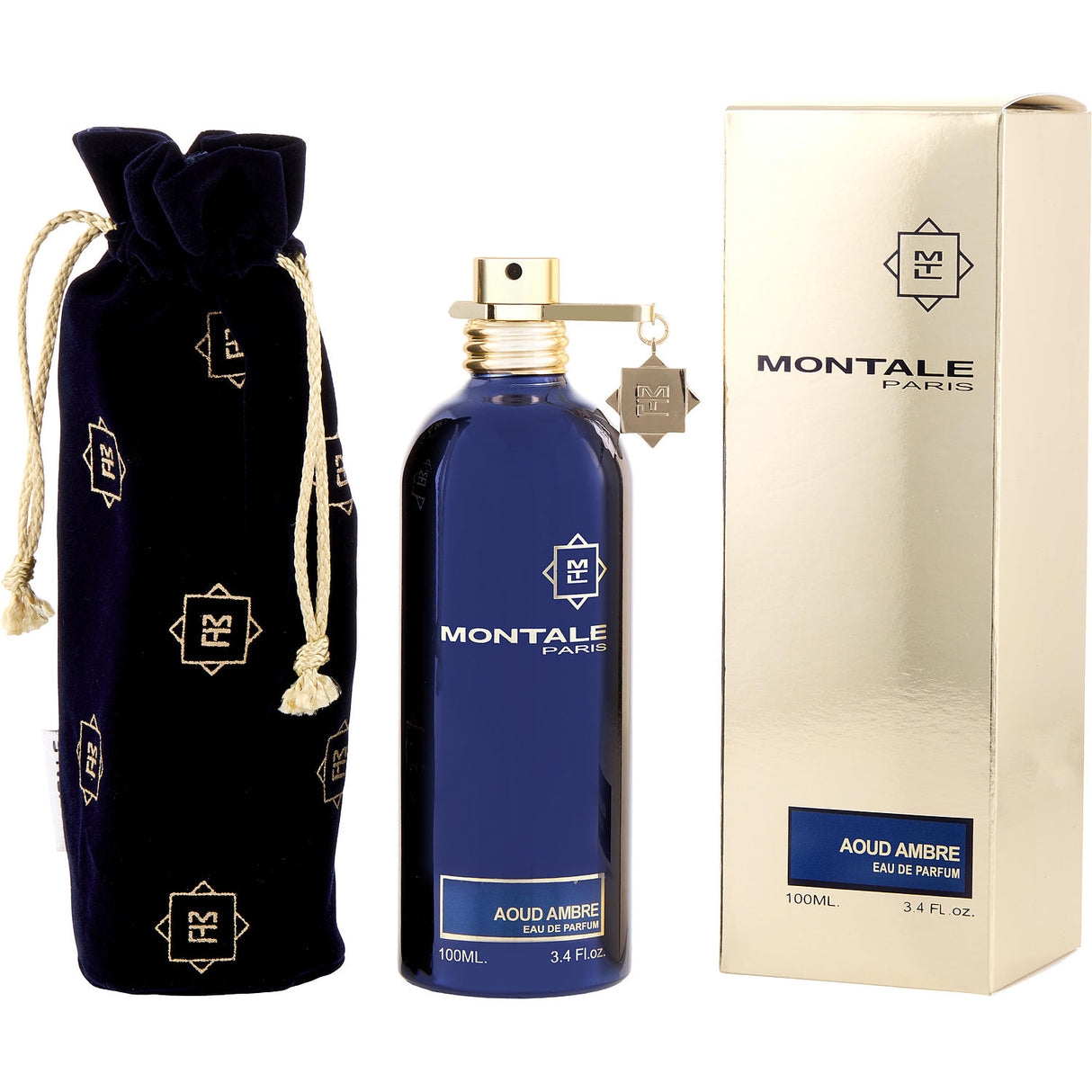 MONTALE PARIS AOUD AMBRE by Montale - EAU DE PARFUM SPRAY 3.4 OZ - Unisex